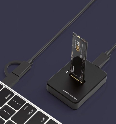 Stacja dokujaca dysków M.2 SATA i NVME USB-C Gembird