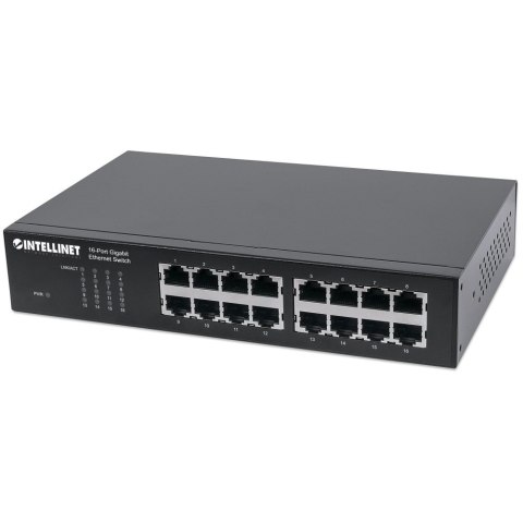 Switch Gigabit 16x 10/100/1000 RJ45 Intellinet