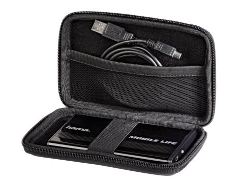 Futerał do zewnętrznego dysku twardego 2,5 Czarny Hama