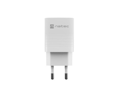 Ładowarka sieciowa Ribera GAN 1X USB-A + 1X USB-C 30W Biała Natec