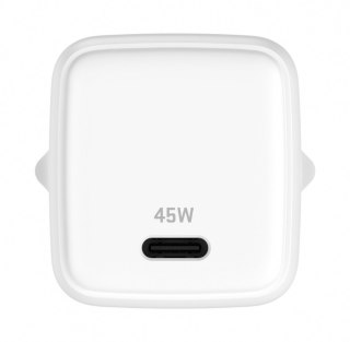 Ładowarka sieciowa USB C 45W 3A Power delivery 3.0 QC3.0 Biała YENKEE
