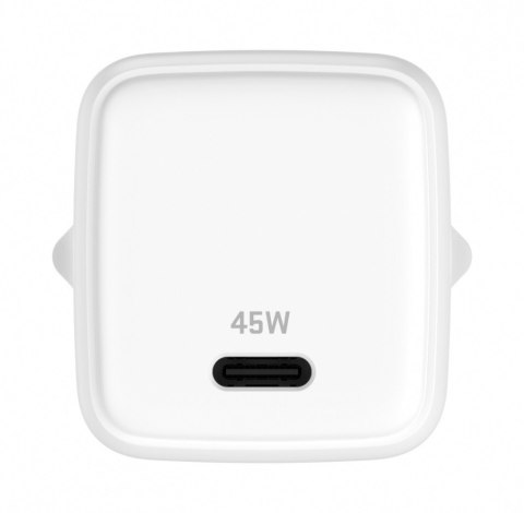 Ładowarka sieciowa USB C 45W 3A Power delivery 3.0 QC3.0 Biała YENKEE