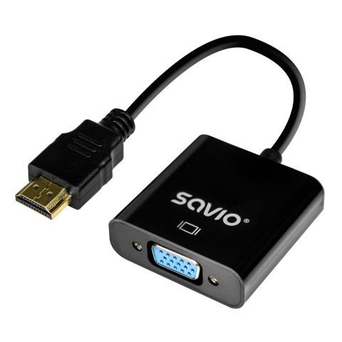 Adapter HDMI-VGA AK-75 Savio