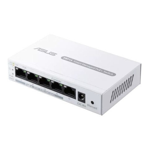 Przełącznik Smart EBP15 5xGE (4xPoE+ 60W) Asus
