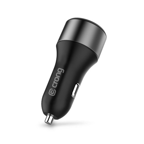 Ładowarka samochodowa Power Car Charger 63W USB-C PD 45W + USB QC 3.0 18W CRONG