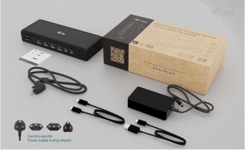 Stacja dokująca uniwersalna 6x 4K/60Hz Display PD 140W I-tec