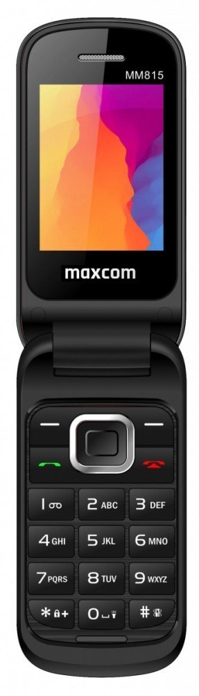 Telefon MM 815 dual sim Czarny Maxcom