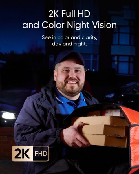 Dzwonek do drzwi video B2C E340 czarny Iteration 1 Anker