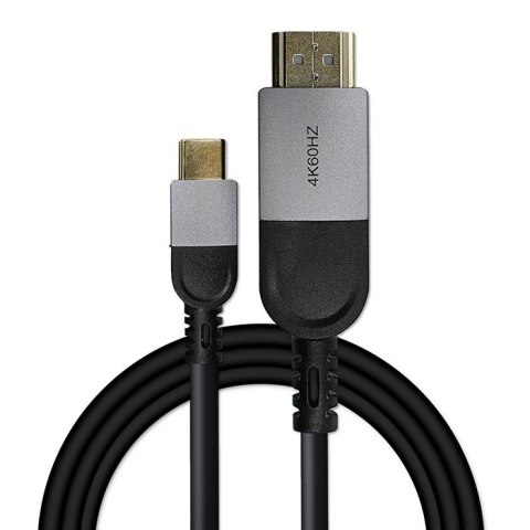 Kabel Adapter USB-C na HDMI high speed 4K | 60Hz | 32AWG | 2m Qoltec