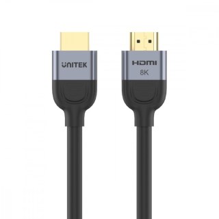 Kabel HDMI 2.1 8K 60Hz 1.5m; czarny; C11086GY01-1.5M Unitek