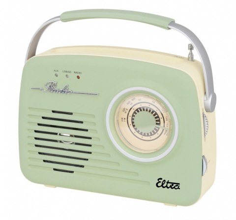 Radio LUIZA RETRO SP-11 MP3 USB SD Mięta Eltra