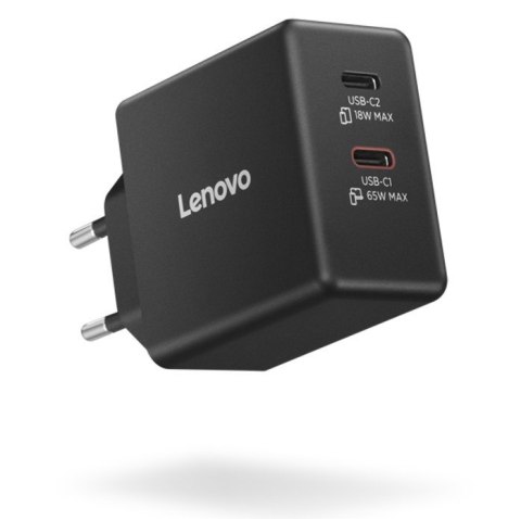 Ładowarka Dual USB-C 65W GaN 40AW065BEU Lenovo