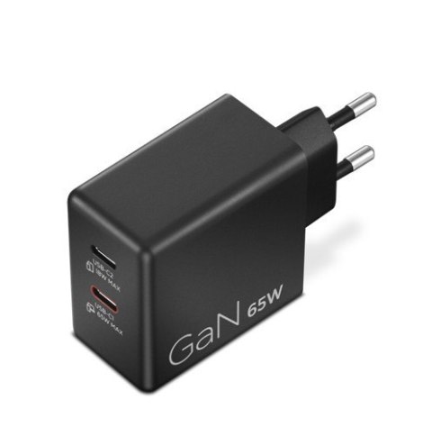 Ładowarka Dual USB-C 65W GaN 40AW065BEU Lenovo