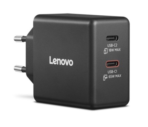 Ładowarka Dual USB-C 65W GaN 40AW065BEU Lenovo