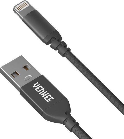 Ładowarka sieciowa USB + kabel Lightning 1 metr USB A 12W 2,4A YENKEE