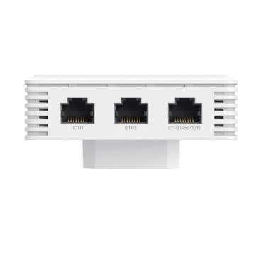 Punkt dostępowy naścienny Omada EAP725-WALL BE3600 Dual-Band Wi-Fi7 Access Point PORT: Uplink: 1× 2.5G RJ45 Port; Downlink: 1 TP-LINK