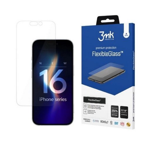 Szklo hybrydowe FlexibleGlass iPhone 16 Pro 3MK