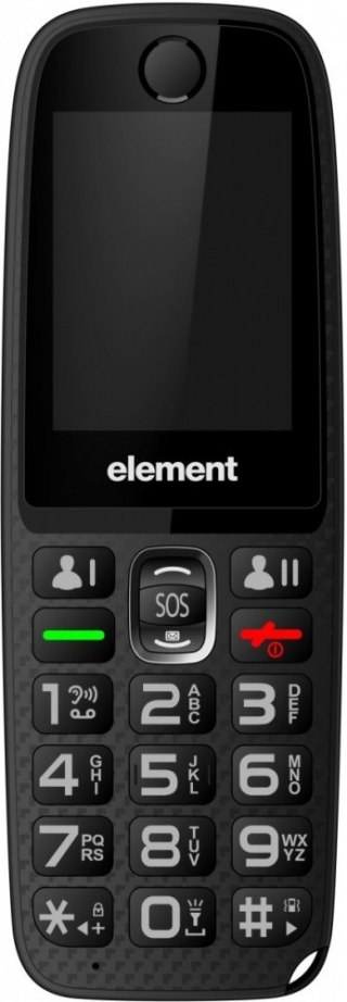 Telefon komórkowy ELEMENT P032S Ekran TFT 2.4cala, Dual SIM Sencor