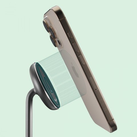 Ładowarka indukcyjna fast charge 15w czarna Hama