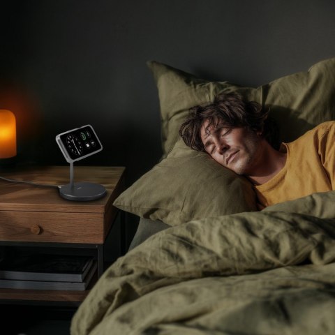 Ładowarka indukcyjna fast charge 15w czarna Hama