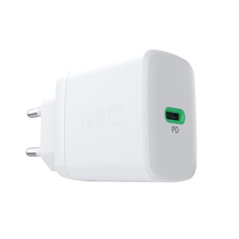 Ładowarka sieciowa USB 30W 1x USB-C BIAŁA Green Cell