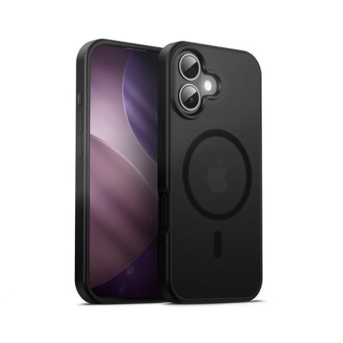 Etui Hybrid Frost MAG Cover iPhone 17 MagSafe Czarne CRONG