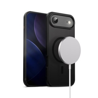Hybrid Frost MAG Cover - Etui MagSafe iPhone Air Czarne CRONG