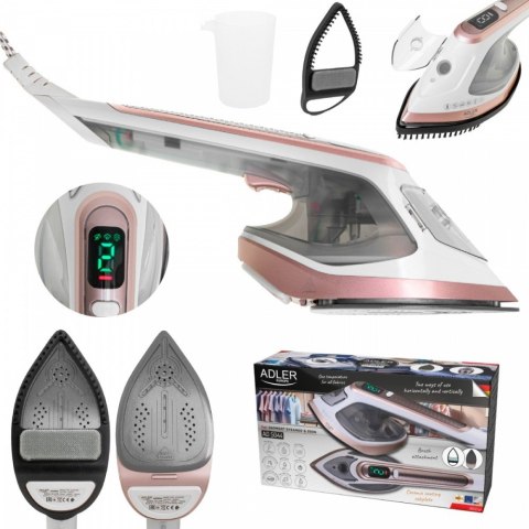 Parownica do ubarń i żelazko 2w1 AD 5044 Adler