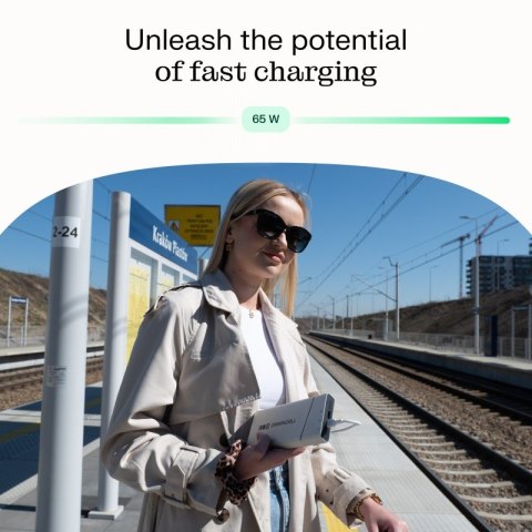 Powerbank 65W PowerPlay 20800mAh PD PL Green Cell