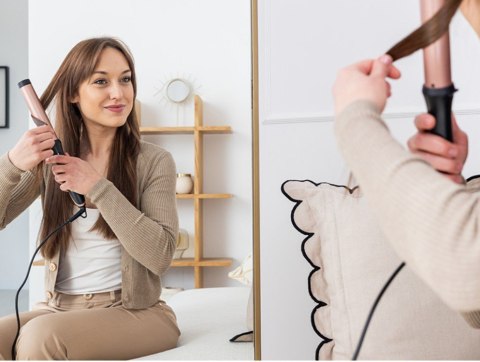 Lokówka do włosów Sleek and Shine Curier 32 mm Lafe