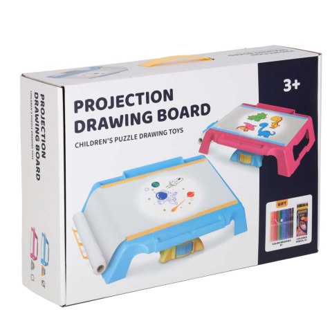 Projektor rzutnik stolik do rysowania karty różowy Kik Sp. z o. o. Sp. k.