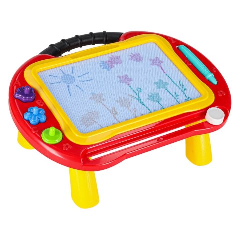 Tablica magnetyczna edukacyjna znikopis stolik do rysowania stempelki Kik Sp. z o. o. Sp. k.