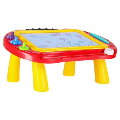 Tablica magnetyczna edukacyjna znikopis stolik do rysowania stempelki Kik Sp. z o. o. Sp. k.