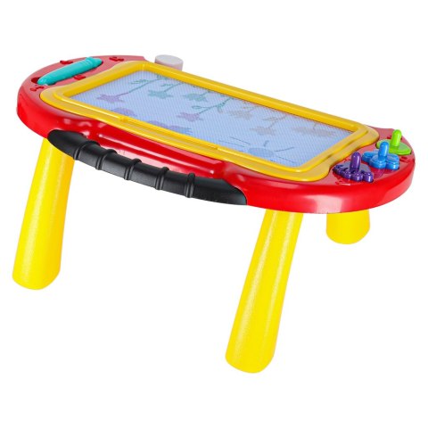 Tablica magnetyczna edukacyjna znikopis stolik do rysowania stempelki Kik Sp. z o. o. Sp. k.