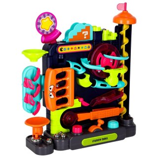 Gra zręcznościowa tor kulkowy z przeszkodami dla kulek Kik Sp. z o. o. Sp. k.