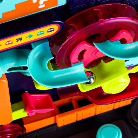 Gra zręcznościowa tor kulkowy z przeszkodami dla kulek Kik Sp. z o. o. Sp. k.