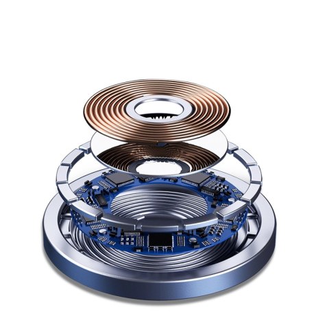 Ładowarka indukcyjna magnetyczna do telefonu MagSafe 15W czarna DUDAO