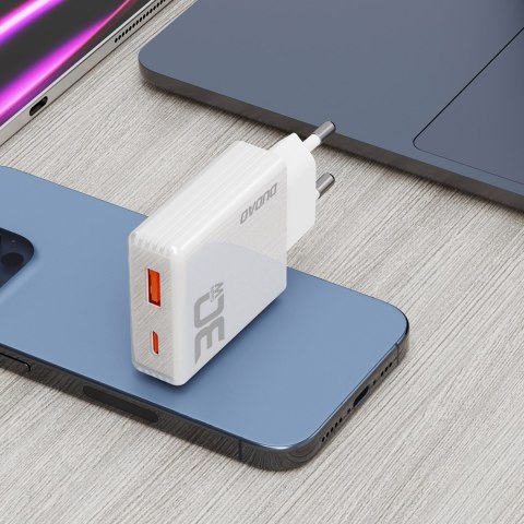 Ładowarka sieciowa GaN A30EUL 30W USB-A USB-C - biała DUDAO