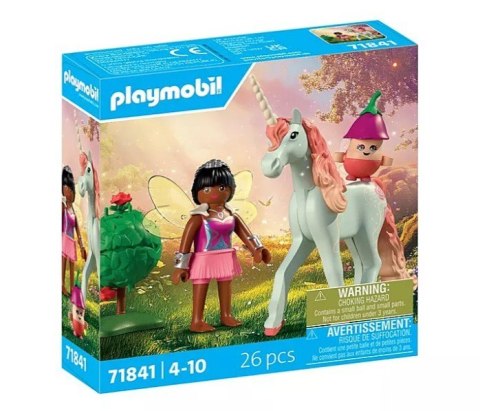 Zestaw z figurkami Princess Magic 71841 Jednorożec do kolekcjonowania SkyRose z wróżką Playmobil