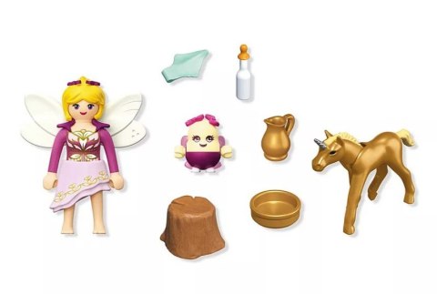 Zestaw z figurkami Princess Magic 71844 Złoty Źrebak z wróżką Playmobil