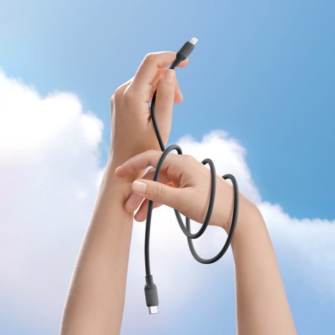 Kabel do szybkiego ładowania iPhone USB-C - Lightning PD 20W 1m czarny UGREEN