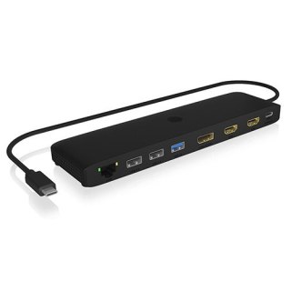 Stacja dokująca IB-DK2116-C 12in1,HDMI,DP,LAN,USB IcyBox
