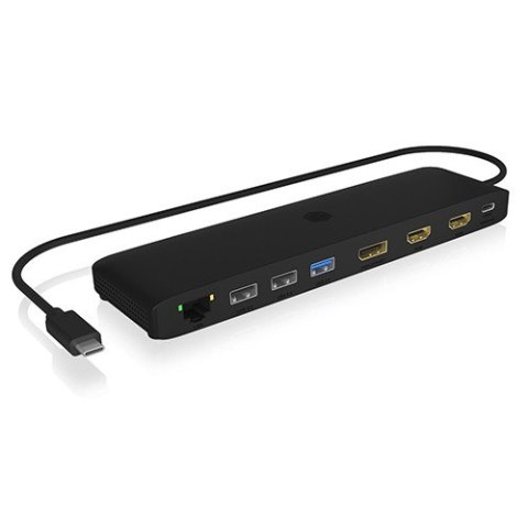 Stacja dokująca IB-DK2116-C 12in1,HDMI,DP,LAN,USB IcyBox