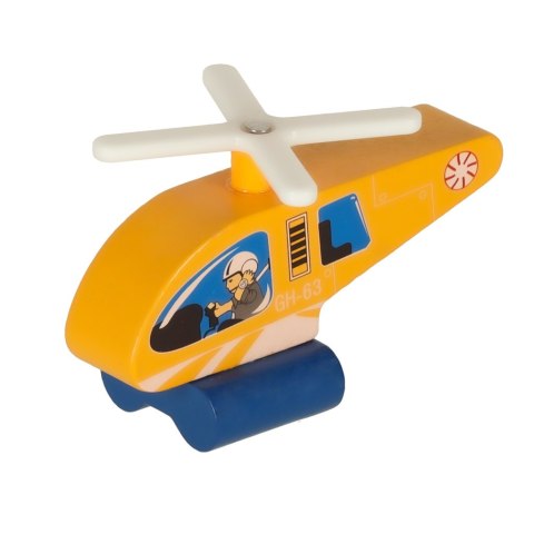 Kolejka drewniana pociąg lokomotywa miasto 69 elementów Kik Sp. z o. o. Sp. k.