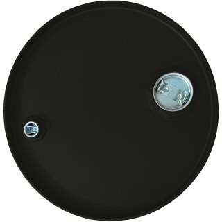 Beczka stalowa metalowa TH 60L korki 2 i 3/4 - CZARNA Beczkopol