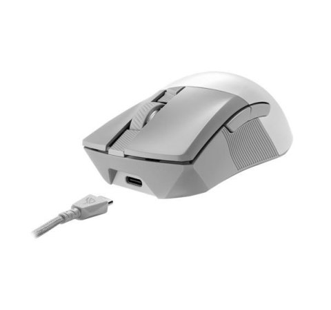 Mysz ROG Gladius III Wireless AimPoint RGB biała Asus