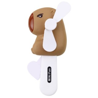 Wiatraczek Kapibara Ręczny Wentylator Dla Dzieci 14,5cm Mix LEAN TOYS