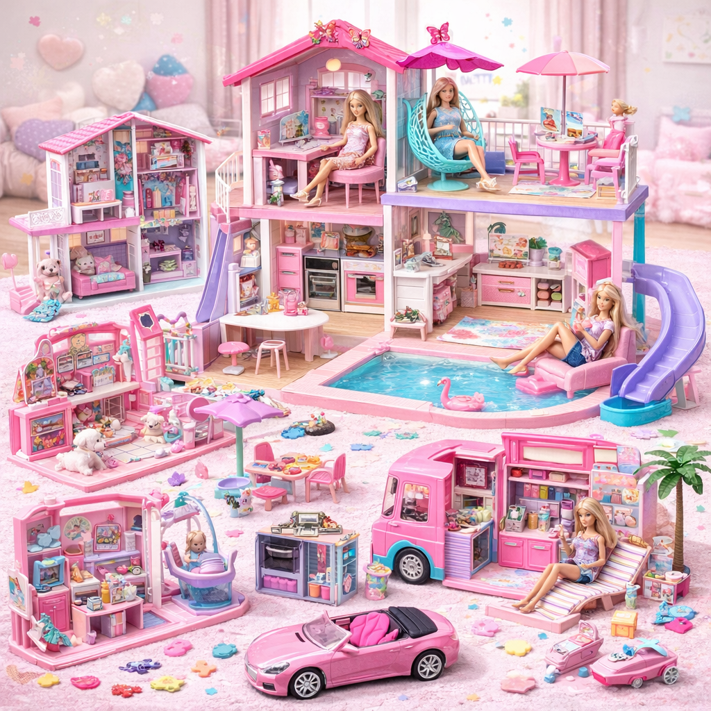 Domki i zestawy dla lalek