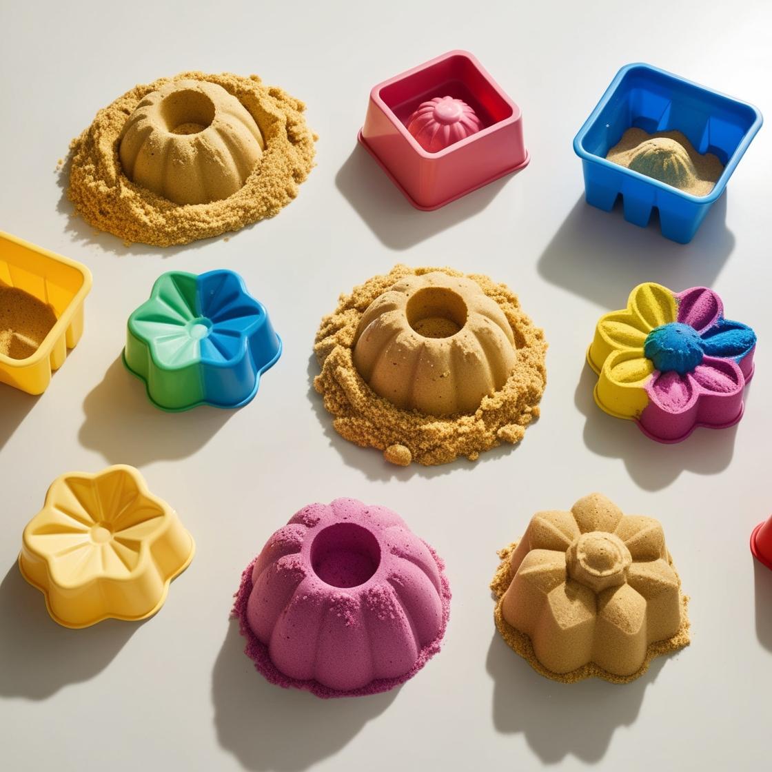 Foremki do piasku dla dzieci