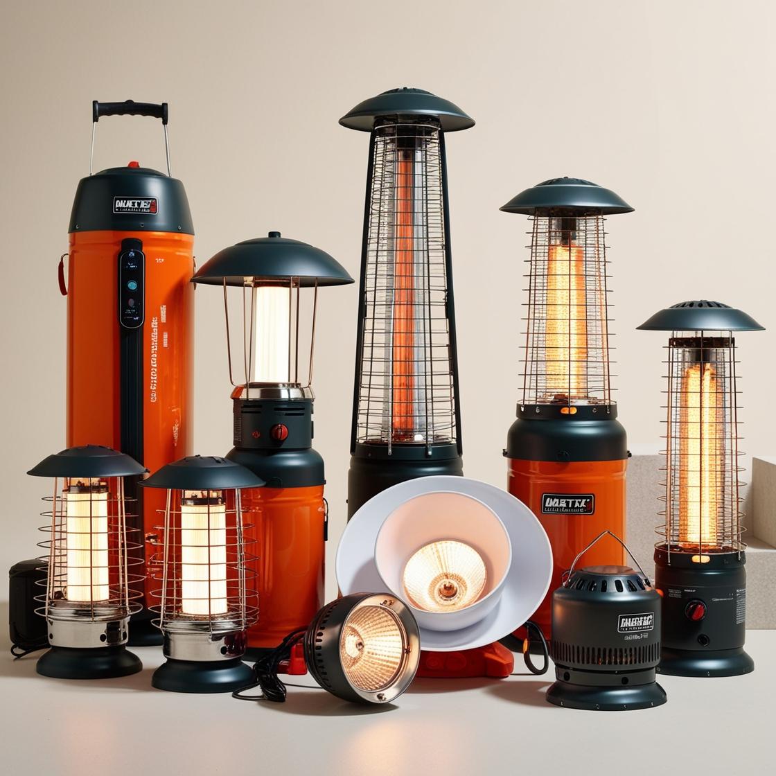 Grzejniki i lampki turystyczne